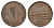 Ирландия 1/2 пенни 1935 свинья с поросятами KM 2 бронза 4121-1234