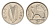 Ирландия 3 пенса 1967 заяц KM 12a медно-никель aUNC 4696-468