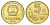 Китай 5 цзяо 1996 KM 336 латунь UNC 4701-128