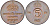 Швеция 5 эре 1969 U Густав VI Адольф (1950-1973) KM 822 бронза 4595-1026