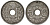 Франция 5 сантимов 1920 KM 865 медно-никель 4164-263