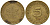 ФРГ 5 пфеннигов 1970 J J.382, KM 107 сталь плакированная латунью    4598-947