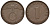 Германия 1 рейхспфенниг 1938 D KM 89, J. 361 бронза 4124-149
