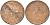 Япония 1 сен 1916 Yr. 5, Ёсихито (1912-1926) Y 42 бронза 4161-122