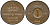 Швеция 1 эре 1967 U, Густав VI Адольф (1950-1973) KM 820 бронза 4387-144