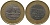 Венгрия 200 форинтов 2010 BP KM 826 биметалл 4557-1232