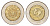 Португалия 100 эскудо 1999 UNICEF, PORTUGUESA KM 722.1 биметалл UNC 4577-1054