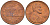 США 1 цент 1960 Линкольн, LARGE DATE KM 201 медь цинк 187-1141