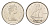 Канада 10 центов 1988 Елизавета II (1952-2022), парусник KM 77 никель UNC 4639-651