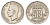 Великобритания 6 пенсов 1948 Георг VI (1936-1952) KM 862, Spink 4105 медно-никель 4697-639