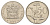ЮАР 50 центов 1975 Зантедеския Эллиота (калла), герб KM 87 никель 4597-155