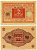 ГЕРМАНИЯ 2 МАРКИ 1920 1 МАРТА 1920, ВЕЙМАРСКАЯ РЕСПУБЛИКА, КРАСНАЯ, СЕРИЯ 36 Pick 59, Rosenberg 65b бумага 7523-1-2-2