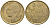 ФРАНЦИЯ 20 ФРАНКОВ 1951 ПЕТУХ, 4 ПЕРА KM 917.1, LE FRANC 402.7 алюминиевая бронза 3856-424