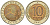 СССР 10 рублей 1991 ЛМД, ГКЧП KM 295, Федорин 15 биметалл 4128-1154