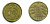 ГЕРМАНИЯ 10 РЕЙХСПФЕННИГОВ 1929 А, KM 40, J. 317 алюминиевая бронза 46-1431