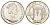 Гибралтар 1 крона 1996 Синагога Nefusot Yehuda KM 358 медно-никель BU 1078-3-62
