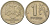 Россия 1 рубль 1998 СПМД KM 604 медно-никель 4594-541