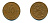 Финляндия 10 пенни 1924 республика (1918-1962) KM 24 медь 46-1232