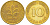 ФРГ 10 ПФЕННИГОВ 1984 J KM 108, J.383 сталь плакированная латунью 3718-831