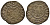 Любек зехлинг (6 пфеннигов) 1650 Behrens 452 серебро 1520-523
