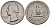 США 25 центов = квотер 1935 Вашингтон KM 164 серебро 4177-656