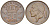 БЕЛЬГИЯ 50 САНТИМОВ 1955 BELGIQUE KM 144 бронза 3996-1229