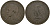 Франция 10 сантимов 1855 K - Бордо, Наполеон III (1852 - 1870) KM 771 бронза 4168-536