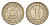 Югославия 1 динар 1996 KM 168 медь цинк никель 4659-813