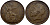 Великобритания 1 пенни 1921 Георг V (1910-1936) KM 810, Spink 4051 бронза 4389-742