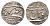Империя Великих Моголов (Индия) 1 рупия (1686-1707) AH 1097-1118, диаметр 22 мм,вес 11,4 гр KM 300 серебро 413-2641