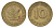 ФРГ 10 пфеннигов 1969 G KM 108, J. 383 сталь плакированная латунью 4618-1156