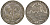 Россия медаль 1813 в память битвы при Лейпциге Дьяков 368.2 бронза, серебрение 413-6434