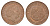 Джерси 2 пенса 1998 Елизавета II (1952-2022), Сент-Хелиер KM 104 сталь плакированная медью 4595-1234