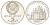 СССР 5 рублей 1989 Благовещенский собор, г. Москва Y 230 медь цинк никель PROOF 270-1232