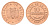 Боливия 10 сентаво 1997 год-тип KM 202a сталь плакированная медью UNC 4655-334