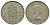 Великобритания 1 шиллинг 1962 Елизавета II (1952-2022), Шотландский герб KM 905, Spink 4148 медно-никель 4384-656