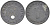 ГЕРМАНИЯ 1 РЕЙХСПФЕННИНГ 1942 A KM 97, J.369 цинк 201-963