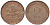 ФРГ 2 пфеннига 1971 J KM 106a, J.381a сталь плакированная медью 4609-334