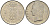 БЕЛЬГИЯ 1 ФРАНК 1971 BELGIQUE KM 142.1 медно-никель 4546-511