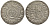 Бранденбург-Пруссия 1/24 талера 1626 Георг Вильгельм (1619-1640), вес 1,14 гр. KM 116.1 серебро 1516-223
