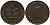 ФРГ 1 пфенниг 1949 F KM А101, J.376 сталь плакированная медью 99-243