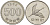 Южная Корея 500 вон 1992 маньчжурский журавль KM 27 медно-никель 3996-234