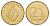 Венгрия 20 форинтов 1994 BP KM 696 никель латунь UNC 4148-847