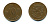 Финляндия 10 пенни 1921 республика (1918-1962) KM 24 медь 46-217
