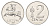 Литва 2 цента (сента) 1991 год-тип KM 86 алюминий UNC 4689-1036