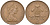 Великобритания 2 пенса 1971 Елизавета II (1952-2022) KM 916, Spink 4235 (C1) бронза 4593-823