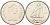 Канада 10 центов 1981 Елизавета II (1952-2022), парусник KM 77.2 никель  UNC  4147-358