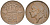 БЕЛЬГИЯ 50 САНТИМОВ 1955 BELGIQUE KM 144 бронза 214-755