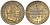 ПРУССИЯ 1 ГРОШ 1873 В, ВИЛЬГЕЛЬМ I (1861-1888) KM 485 серебро 206-247