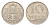 Латвия 10 сантимов 1922 год-тип KM 44 никель 4689-813